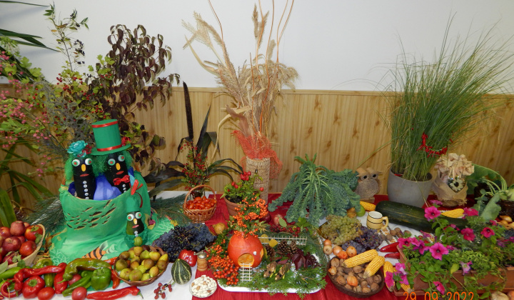 Členská schôdza našej ZO JDS spojená s výstavou jesenných plodov.