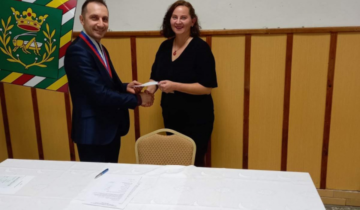 Fotografie z ustanovujúceho zastupiteľstva r. 2022