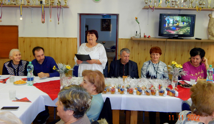 Členská schôdza ZO JDS v našej obci, ktorá sa konala dňa 11.11.2022