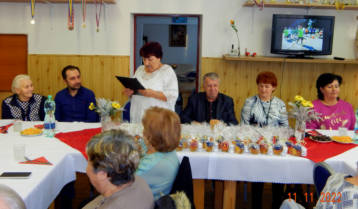 Členská schôdza ZO JDS v našej obci, ktorá sa konala dňa 11.11.2022