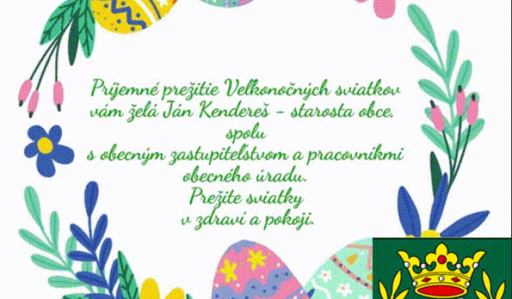 Aktuality / Veselú veľkú noc praje obec Lúčky - foto
