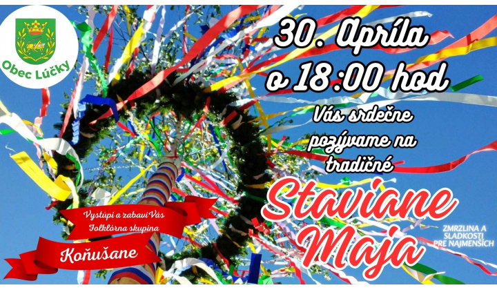 Fotka pre článok Pozvánka na stavanie Mája - 30.04.2026 o 18:00 hod
