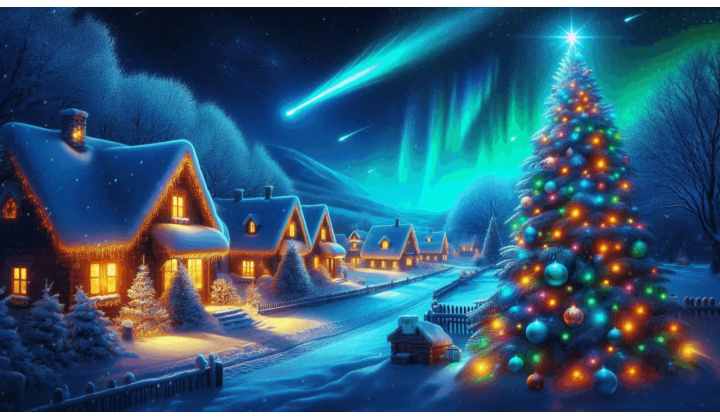 Fotka pre článok Veselé vianočné sviatky a šťastný nový rok 2026 praje obec Lúčky